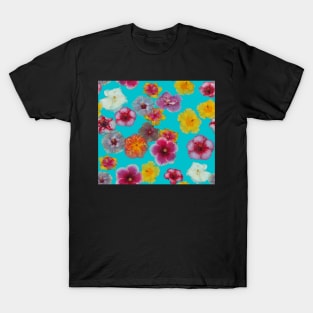 Hibiscus Pool Party T-Shirt